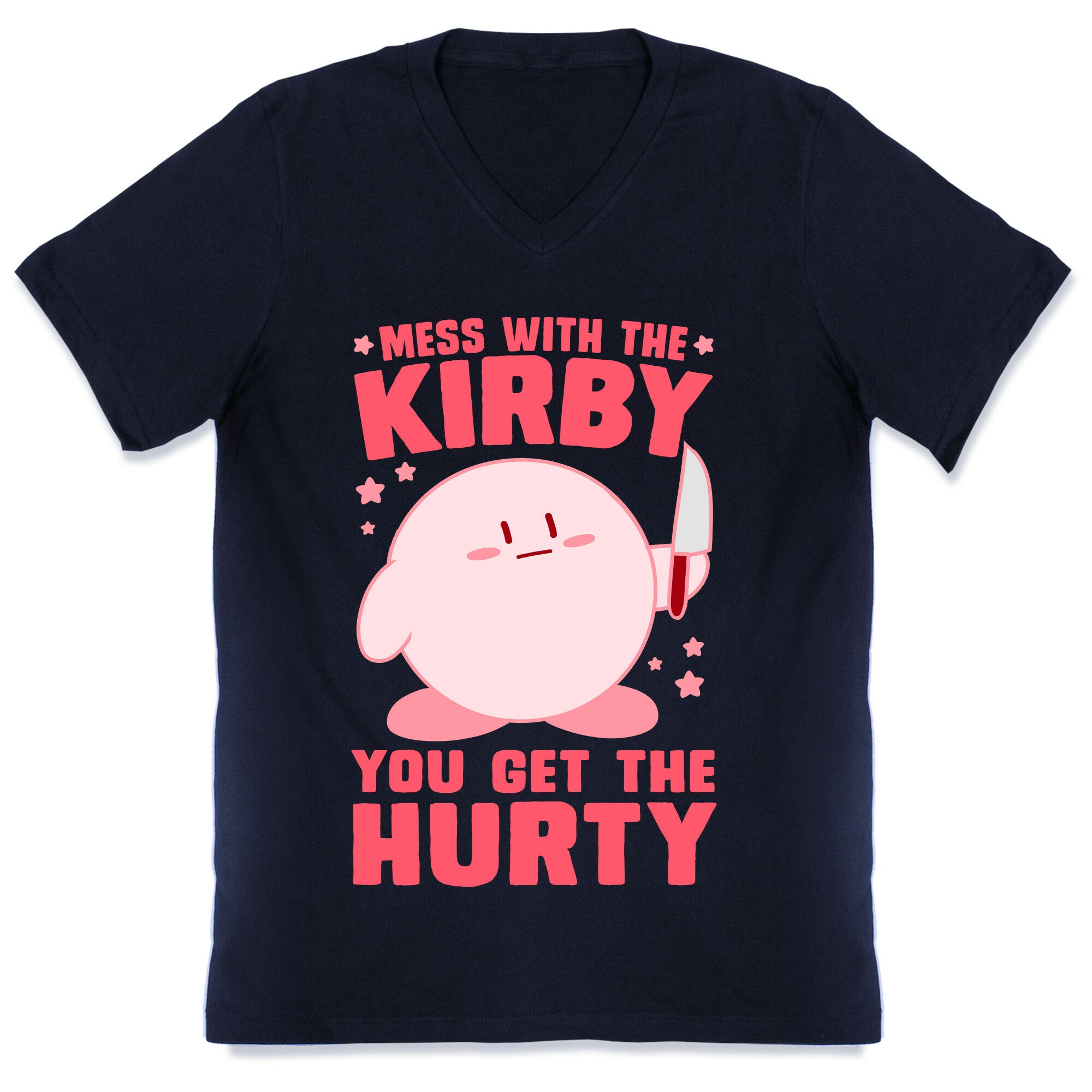 Mess With The Kirby, You Get The Hurty V-Neck
